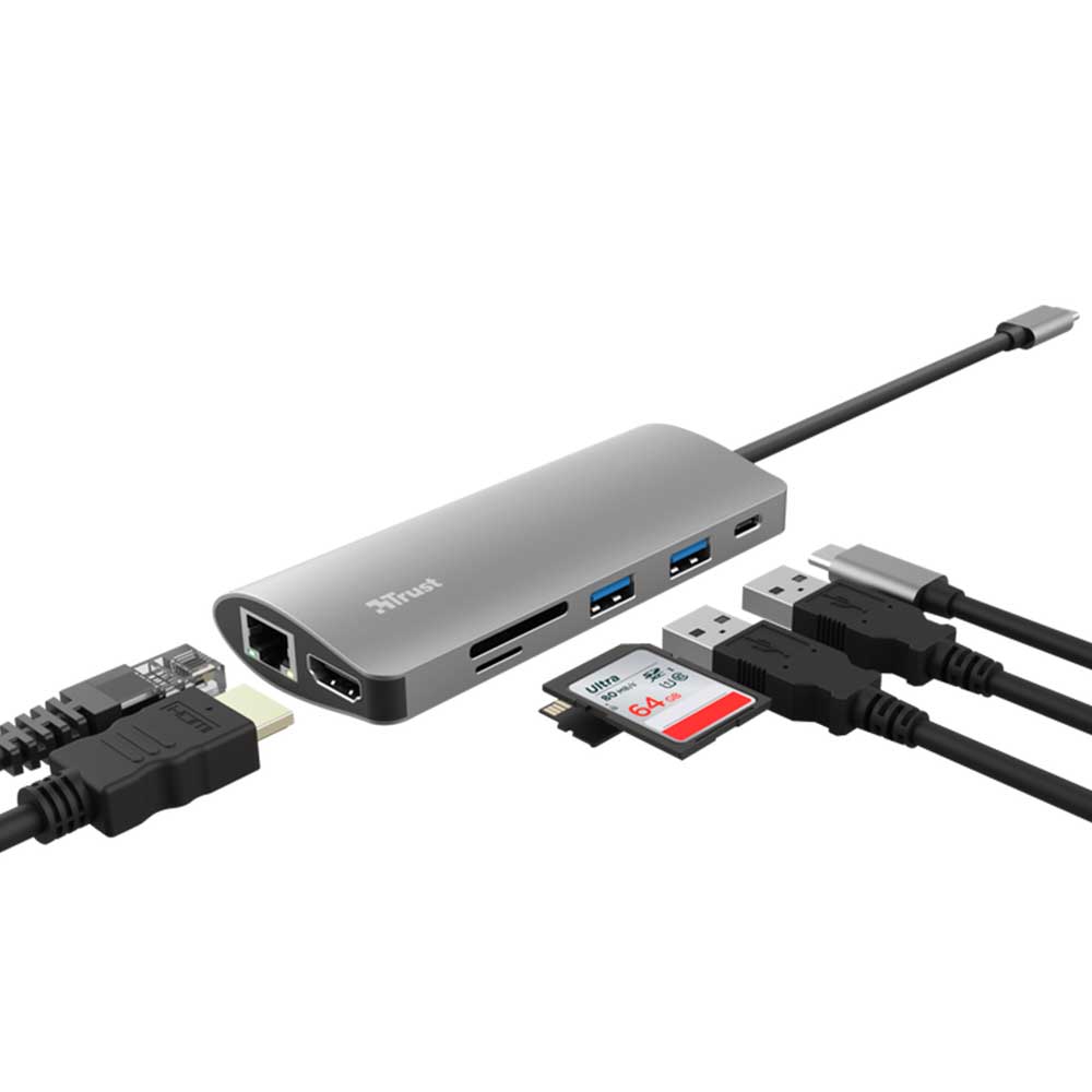  Adaptador multipuerto USB-C 7 en 1