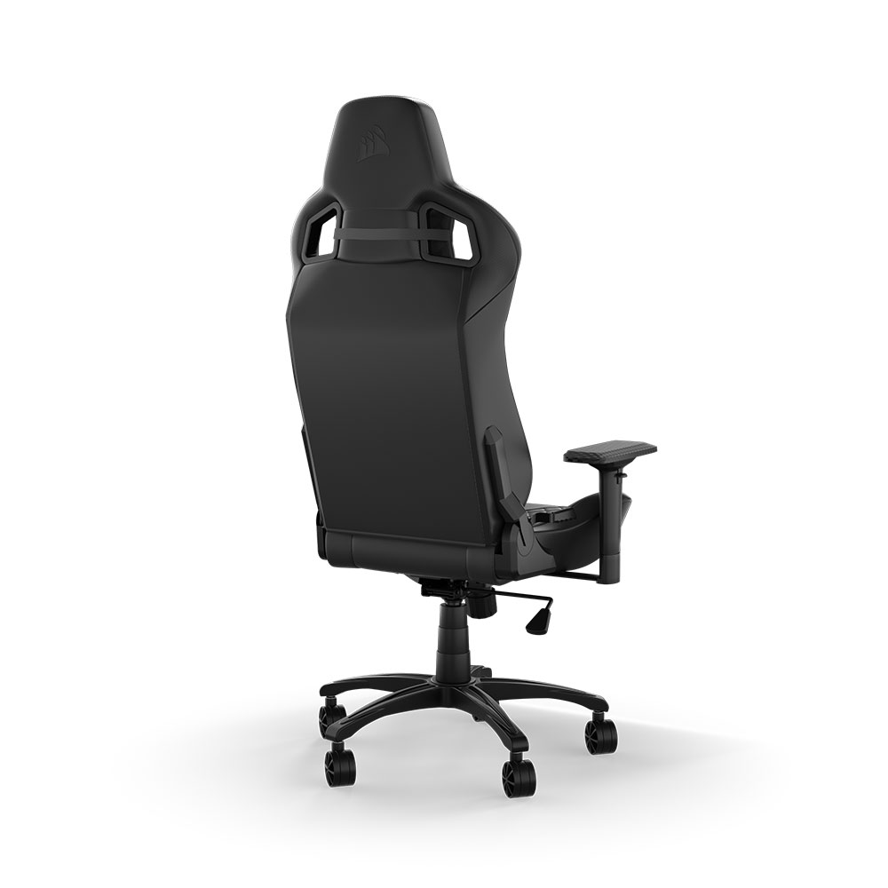 Silla para videojuegos de PC Corsair T1 Race Negro, Blanco